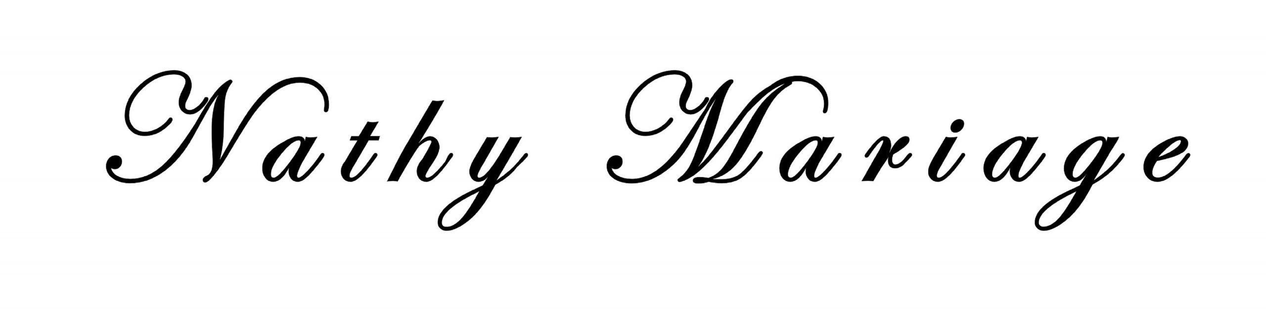 Nathy Mariage